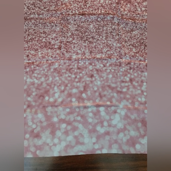 Decorative backdrop cloth with the design shown come unopen (pink/rose gold 8B) - Picture 4 of 12